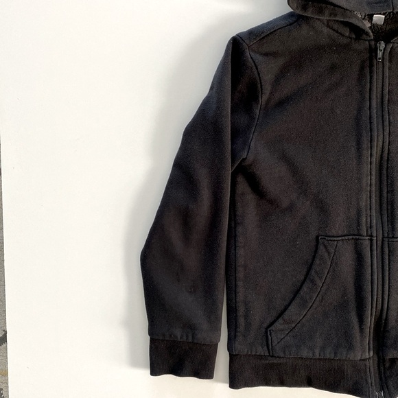 Puma Boys Jacket With Lining Black Gray - Picture 3 of 8